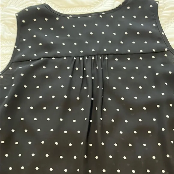 Karen Kane Black Sleeveless Tank Top - Picture 7 of 7